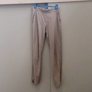 Light grey Athleta Brooklyn ankle pant